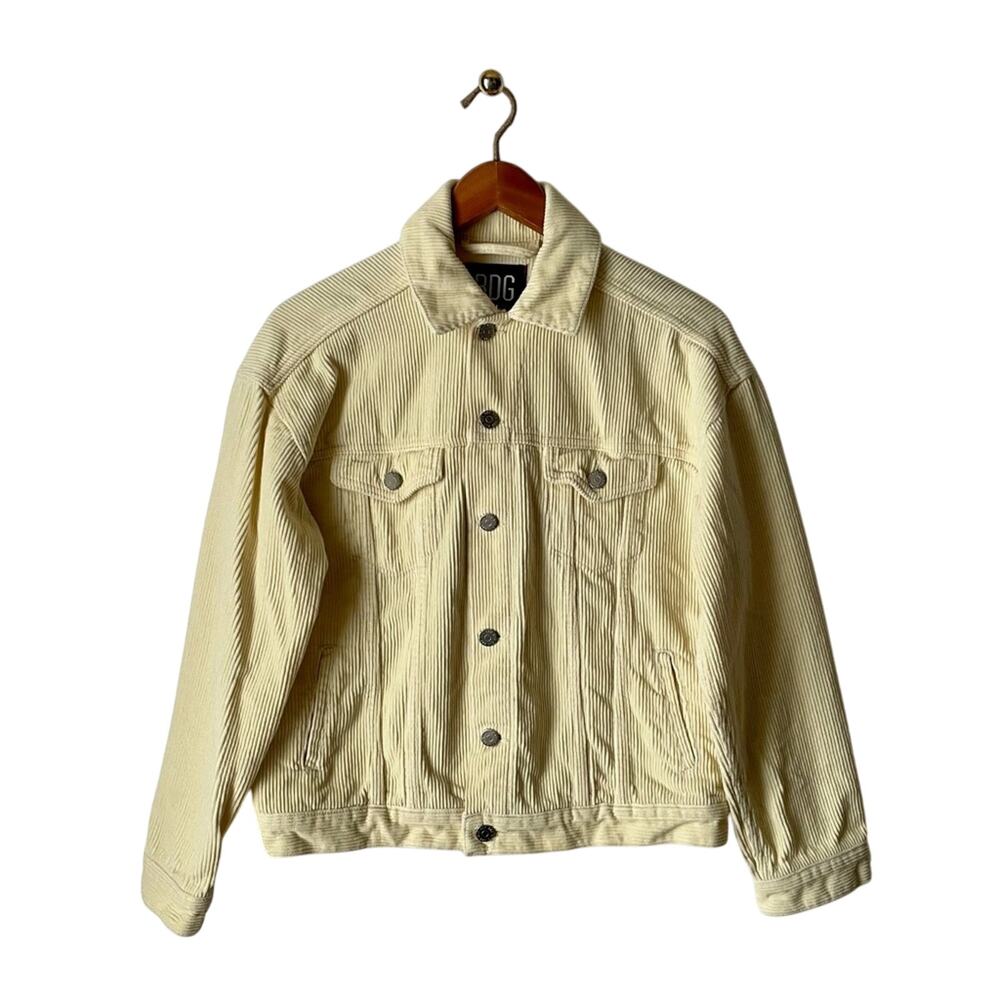 Urban Outfitters Yellow Corduroy Jacket Size XS